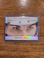 2023-24 Upper Deck Series 2 Glaring #GL-9 Owen Power Buffalo Sabres